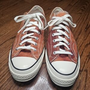 Converse Chuck 70 OX Sunny Daze Rustic Orange Mens Size 11 / Womens SIze 13